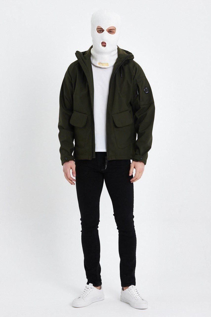 Куртка softshell осень / весна C.P. Company.Company мужская практичная и молодежная на молнии ветровка