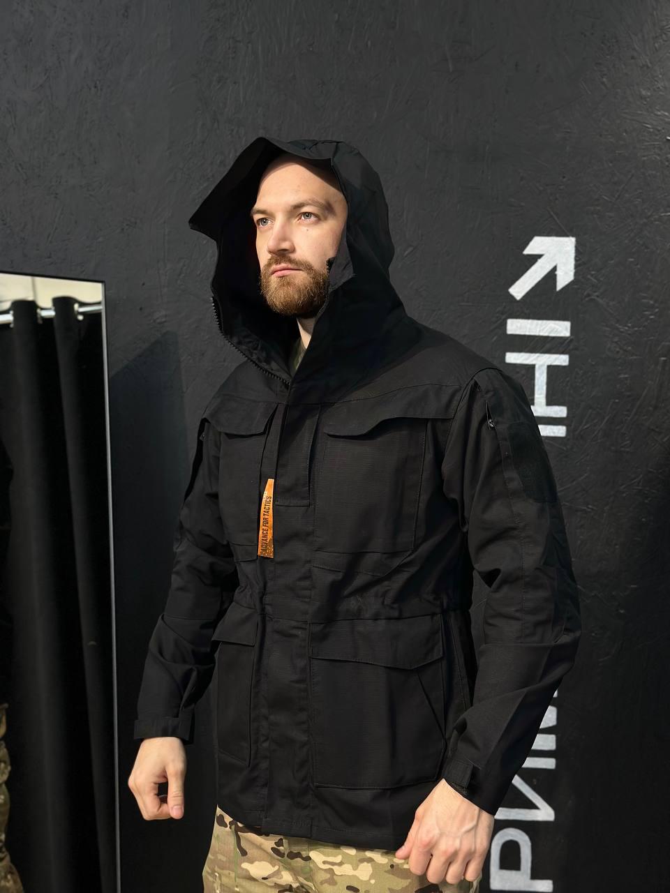 Тактична Військова куртка Чорний Tactical Series 5.0 Black - фото 3