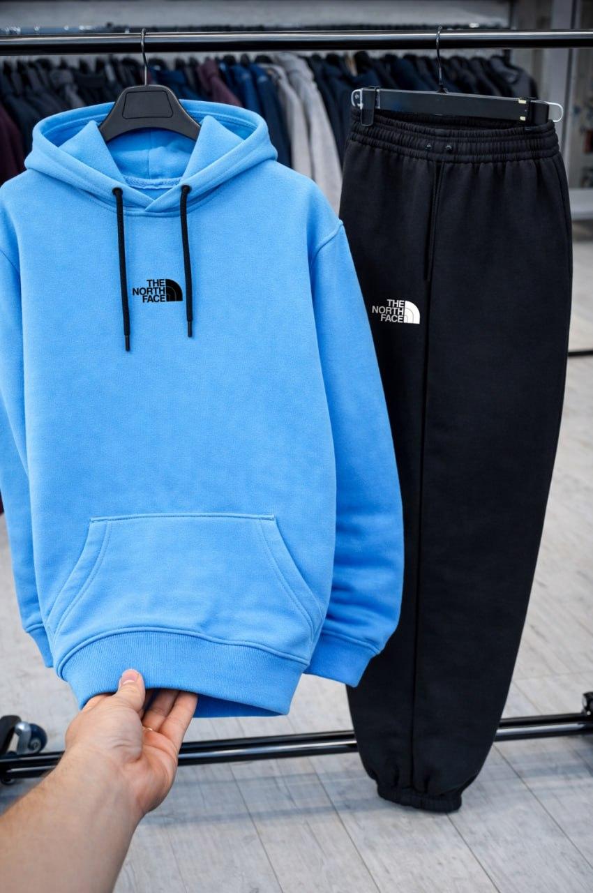Комплект худи The North Face хлопковый демисезонный качественный и базовый на подарок костюм