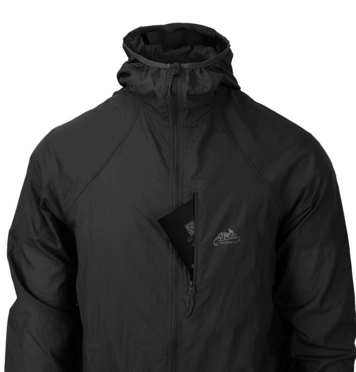 Куртка легка Helikon-Tex Tramontane Wind Jacket Black - фото 8