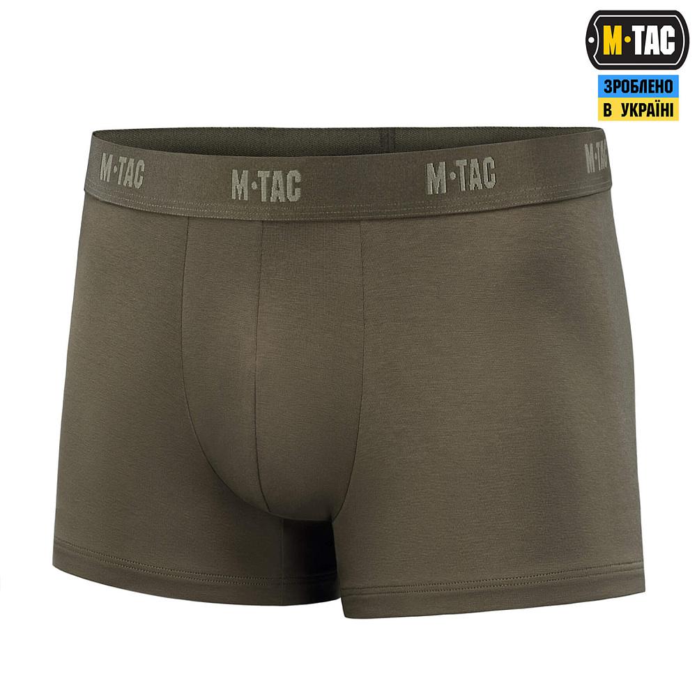 М-Тас Труси Men Cotton Stretch Boxer Briefs Dark Olive
