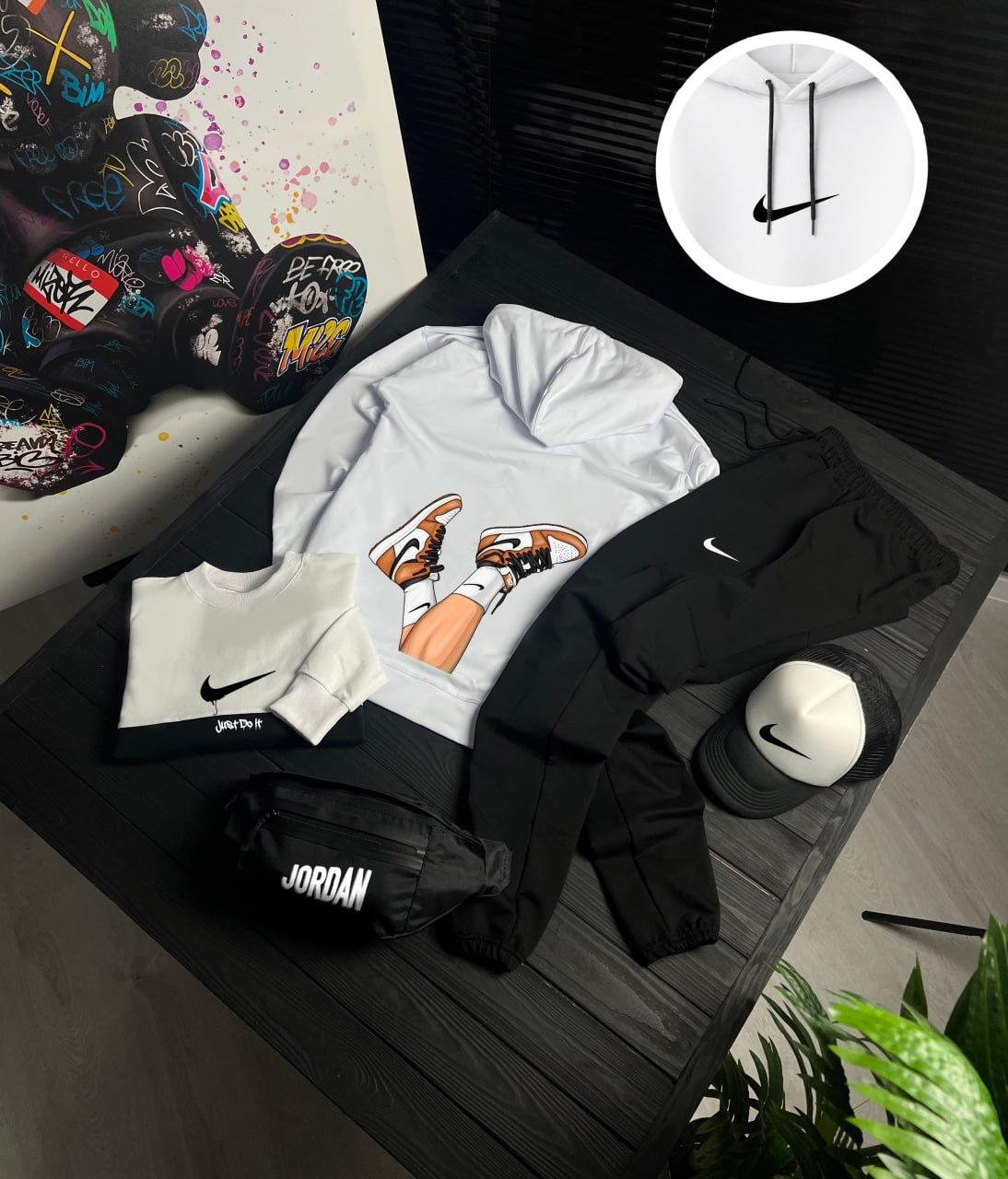 Весняний сет Jordan&NIKE для города и прогулок костюм комплект одежды
