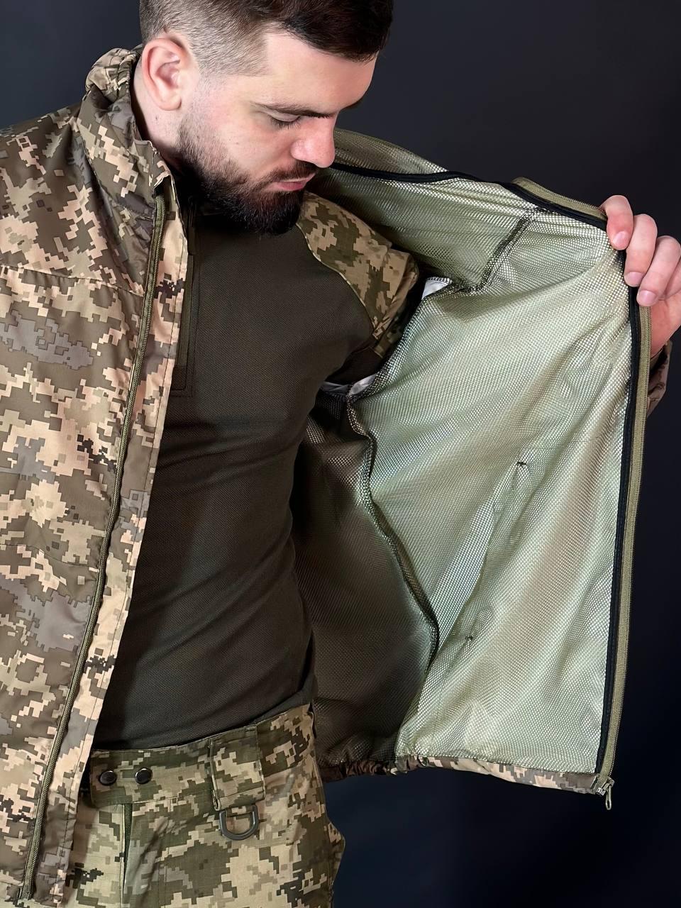 Тактична Куртка Піксель Мембарна Сітка 3D мм14 - фото 7