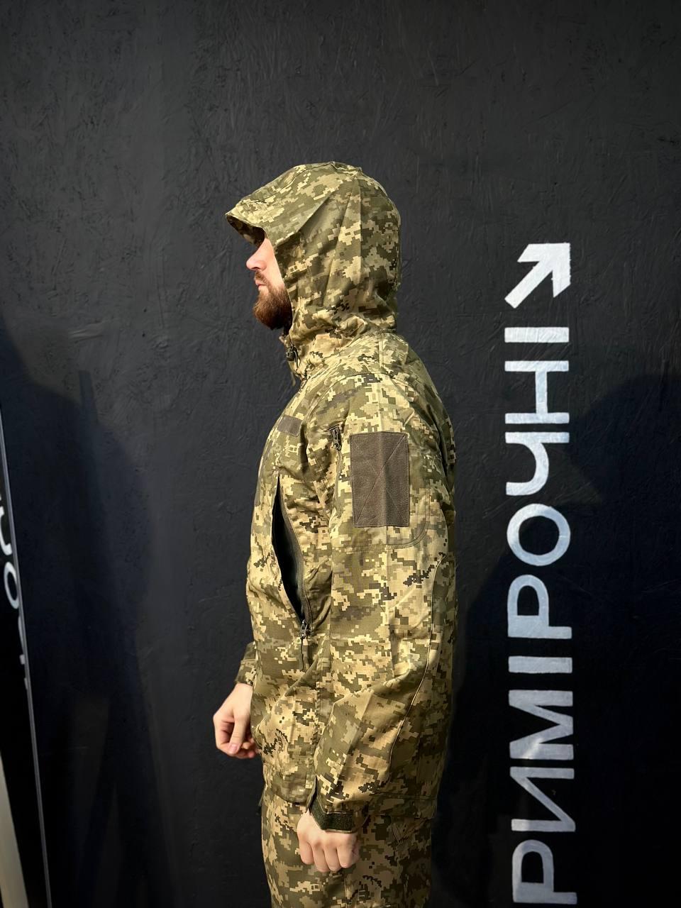 Легка Весняна Куртка Піксель Hunter De Lux TWILL mm14 Military - фото 13