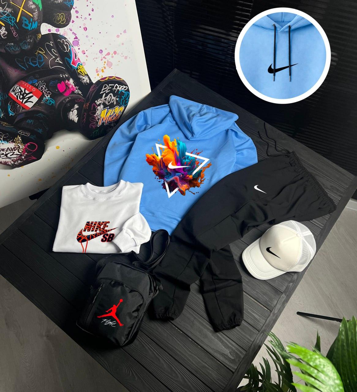 Весняний сет Jordan&NIKE для прогулок костюм комплект одежды