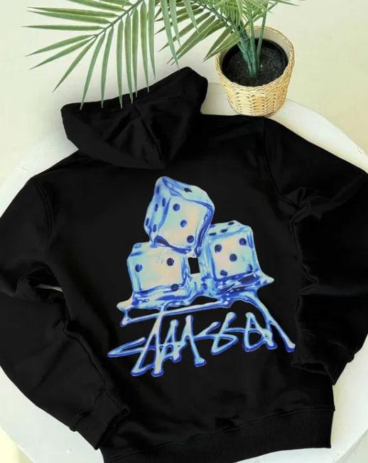 Чоловічий худі на флісі Stussy