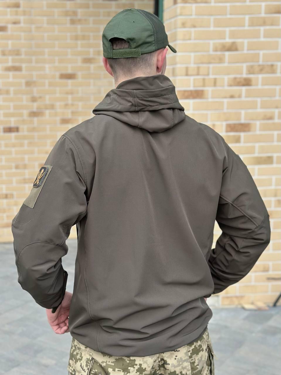 куртка Софтшел олива літо MILITARY - фото 9