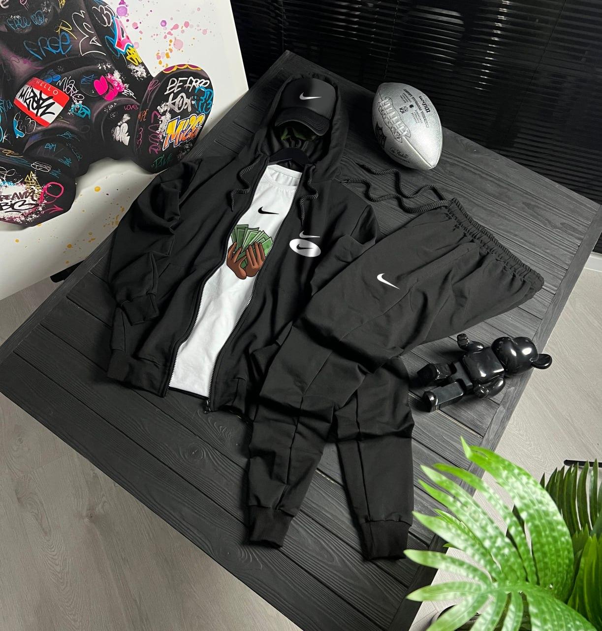 Сет зип капюшон Nike 4в1 на подарок костюм комплект одежды