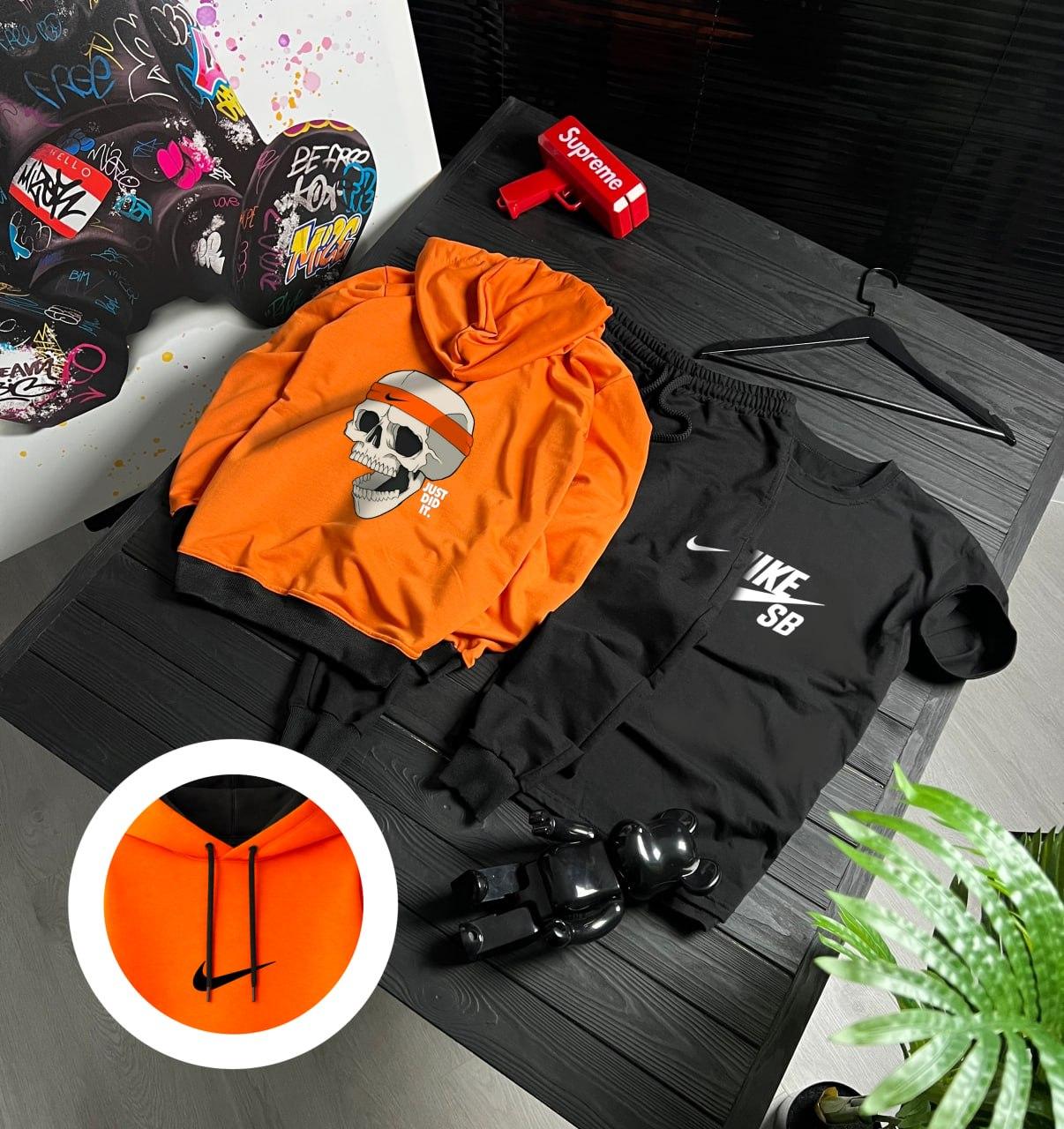 Сет кастомної колекції 3 в 1 nike на подарунок костюм комплект одягу