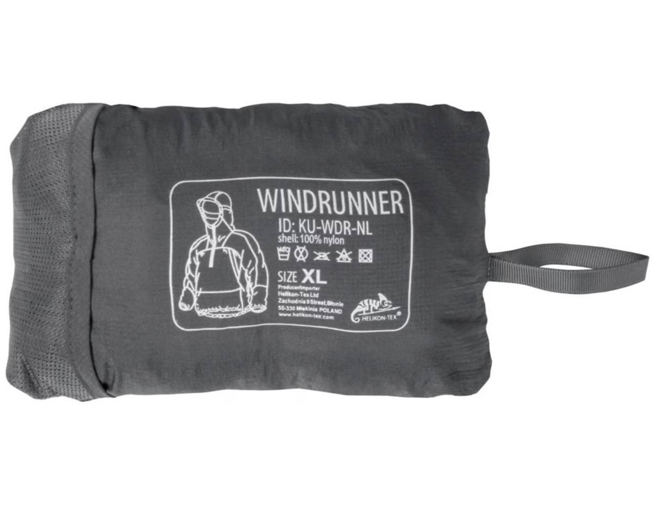 Куртка Helikon Windrunner Windshirt WindPack - Shadow Grey - фото 5