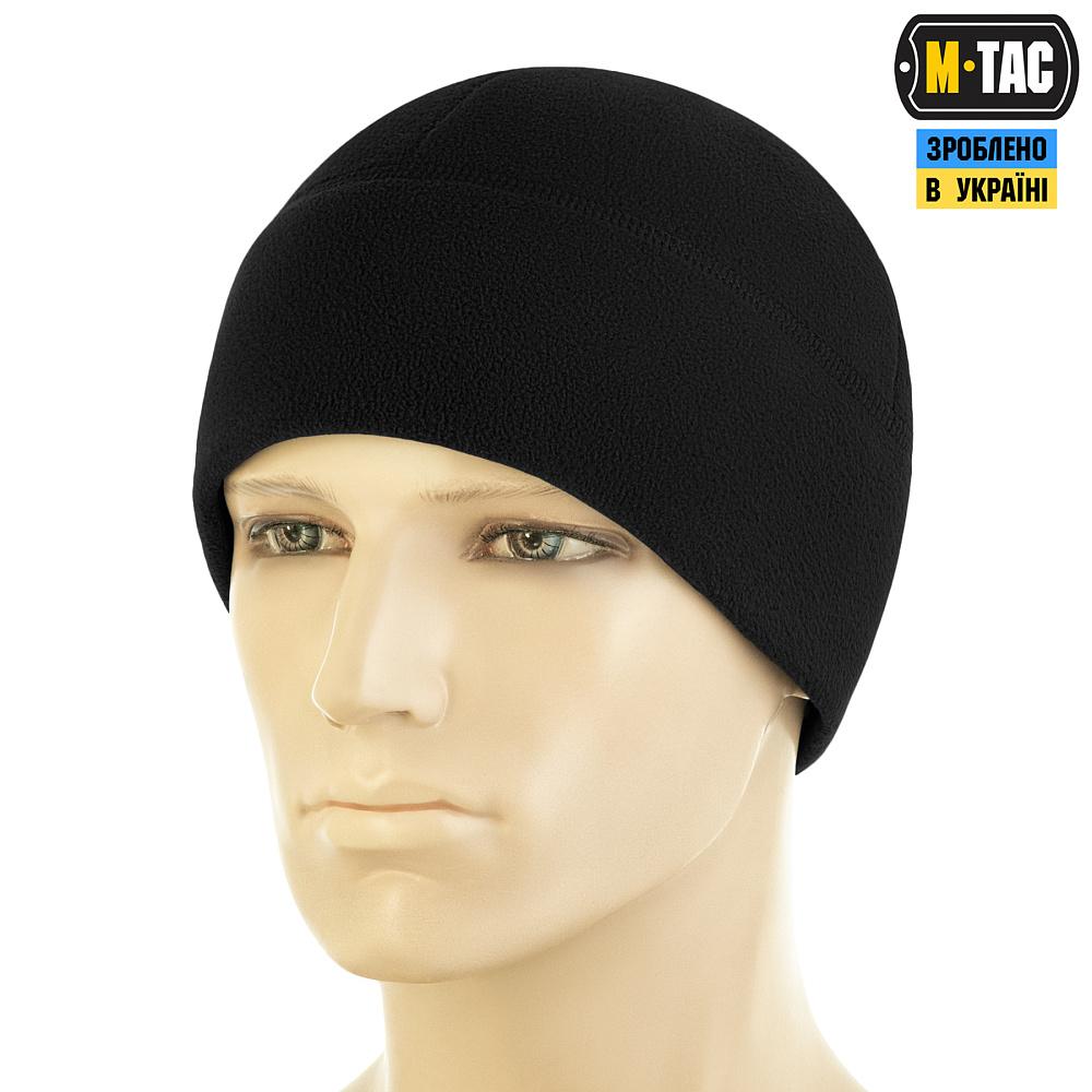 М-Тас Шапка Watch Cap Elite Фліс (320г/м2) with Slimtex Black