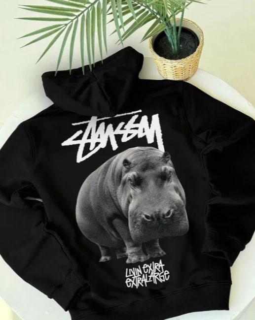Чоловічий худі на флісі Stussy