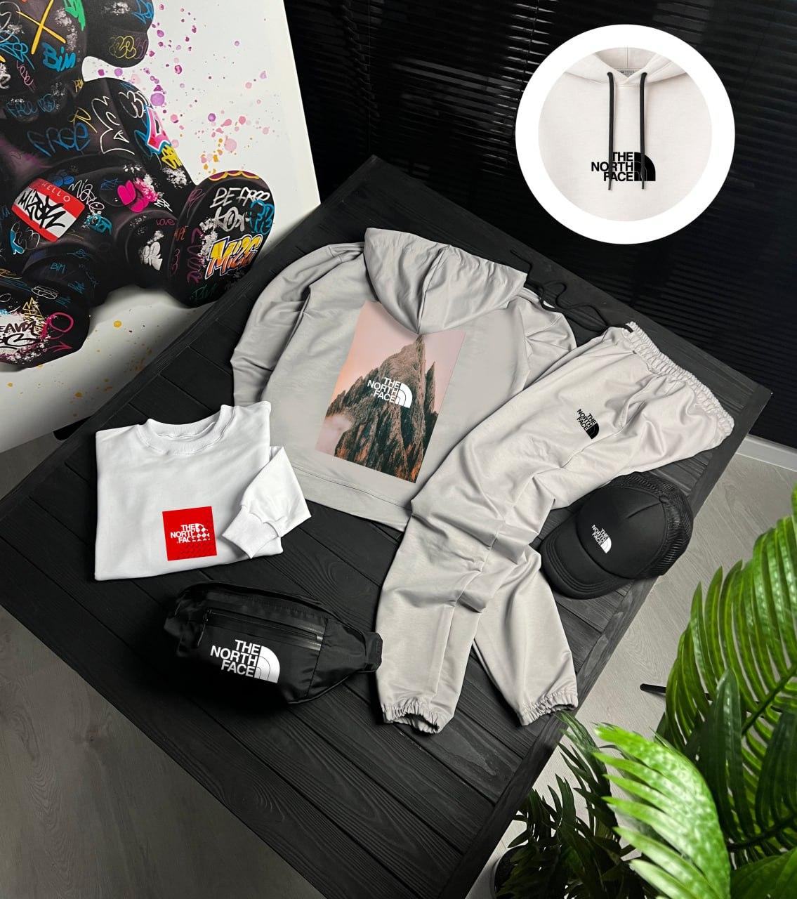 Весняний сет The North Face для работы и отдыха костюм комплект одежды