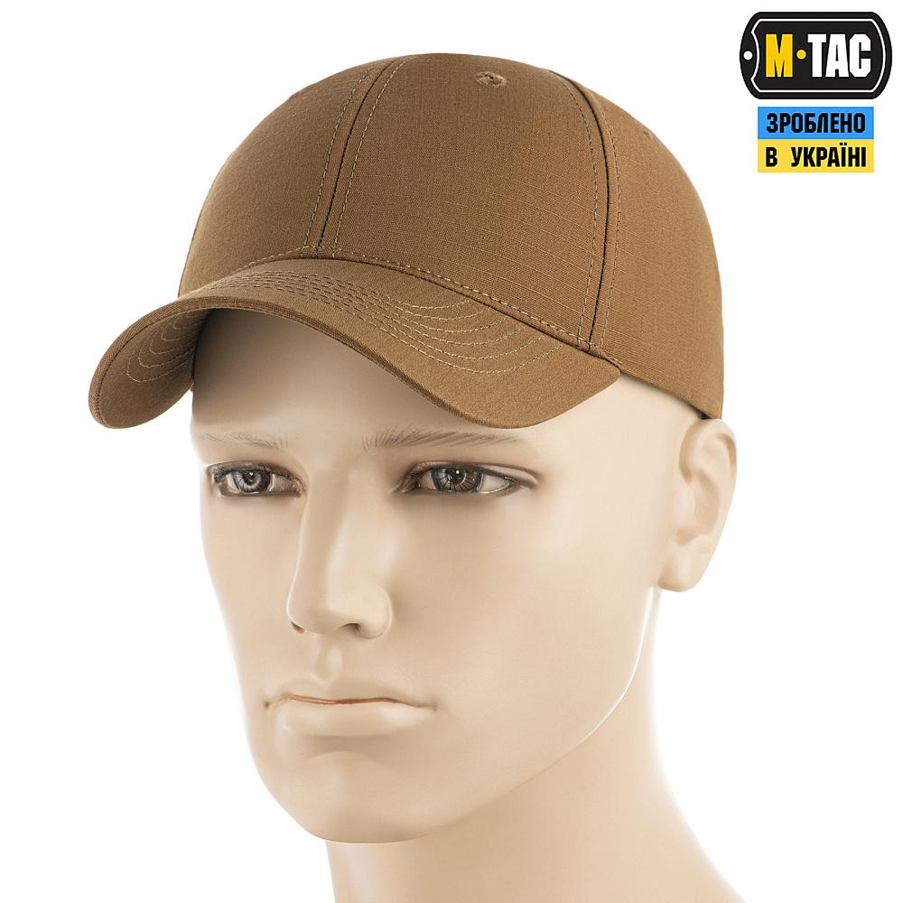 М-Тас Бейсболка Elite Flex Ріп-стоп Coyote Brown