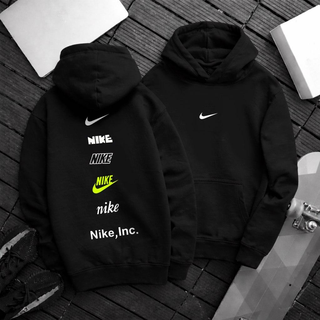 Худі петля Nike чоловіче бавовняне всесезонне якісне та актуальне з капюшоном на прогулянку