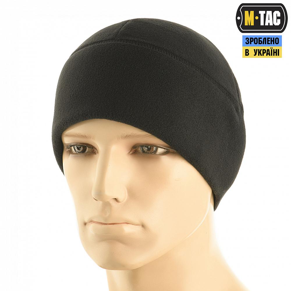 М-Тас Шапка Watch Cap Premium Фліс (250г/м2) Black