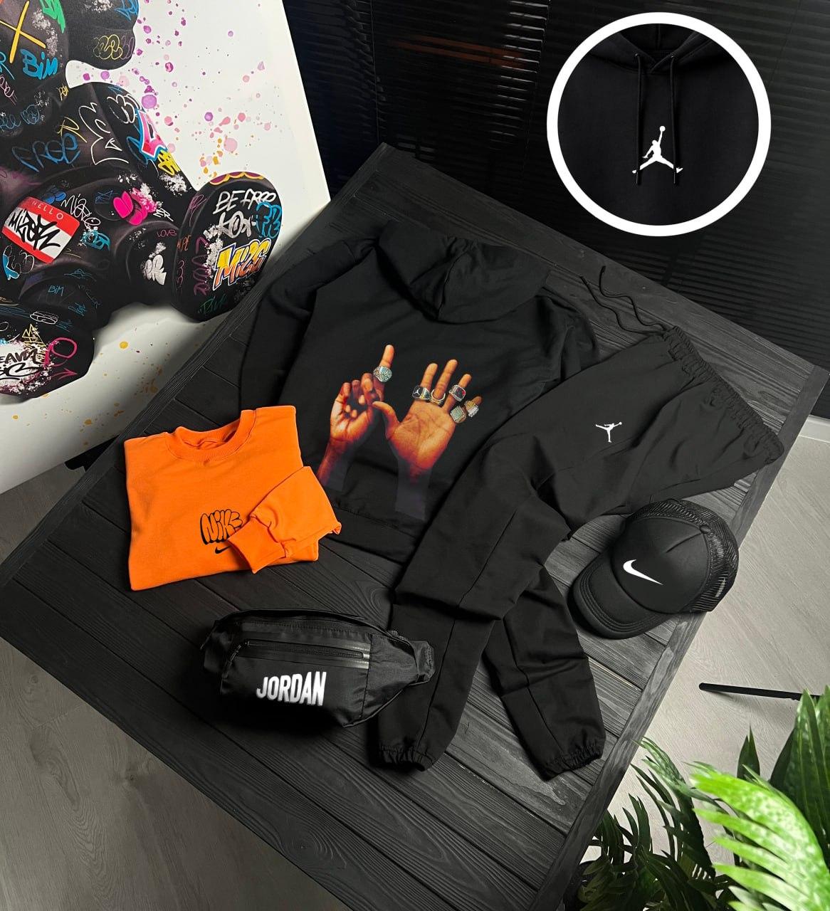 Весняний сет Jordan&NIKE для учебы и прогулок костюм комплект одежды