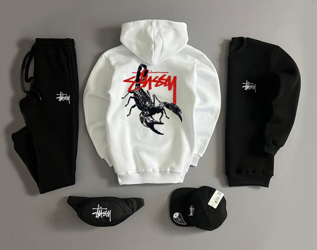 Зимняя коллекция сету STÜSSY в стиле casual