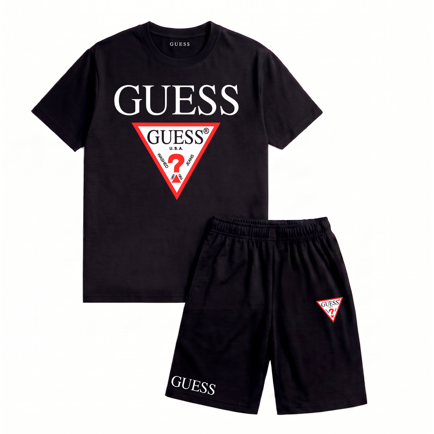 Комплект шорти+футболка GUESS