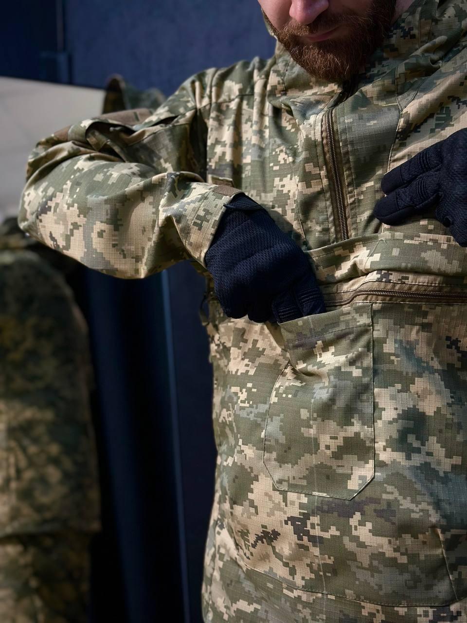 Анорак Куртка полегшена Tactical Піксель - фото 4