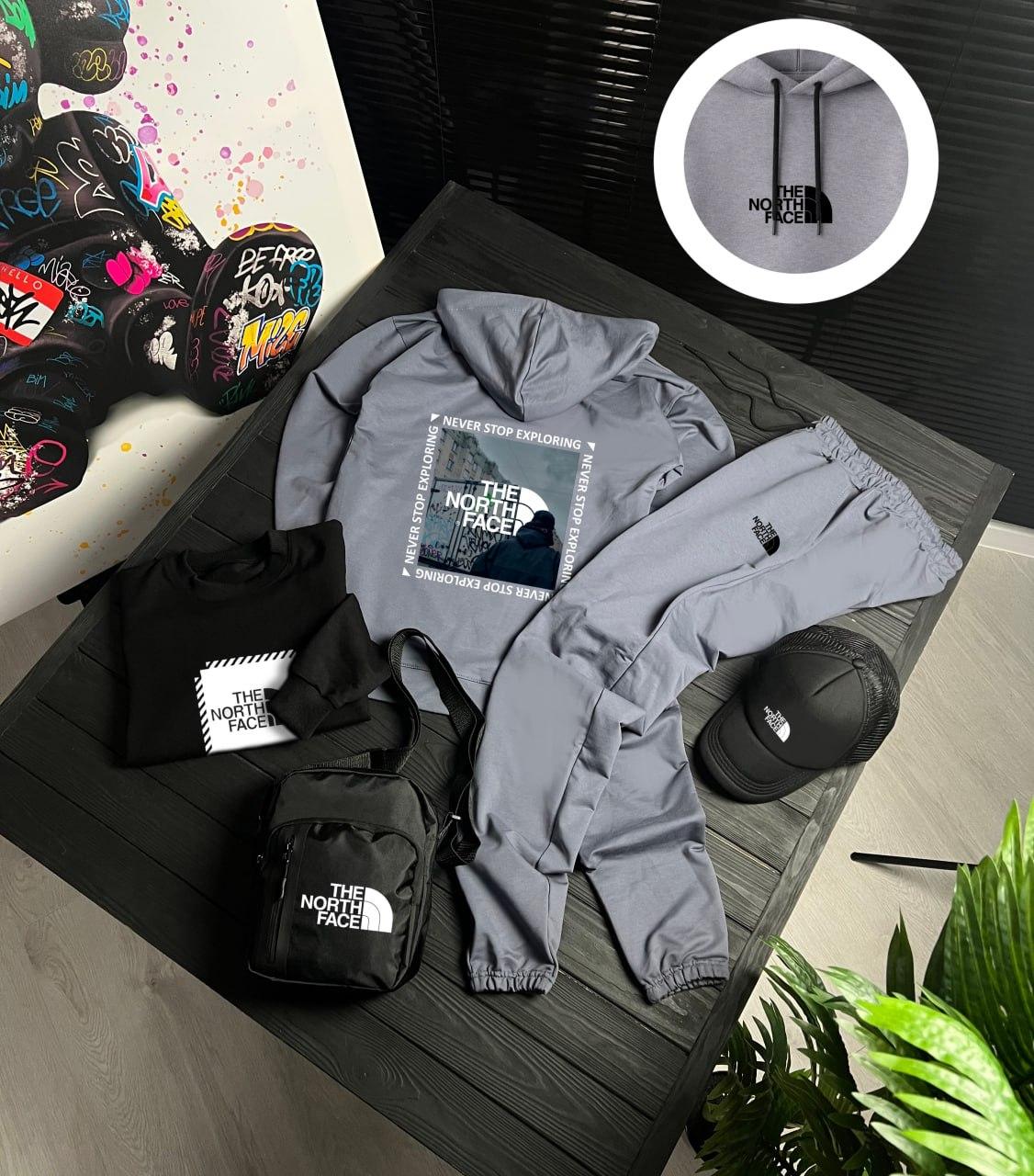 Весняний сет The North Face для ежедневных образов костюм комплект одежды