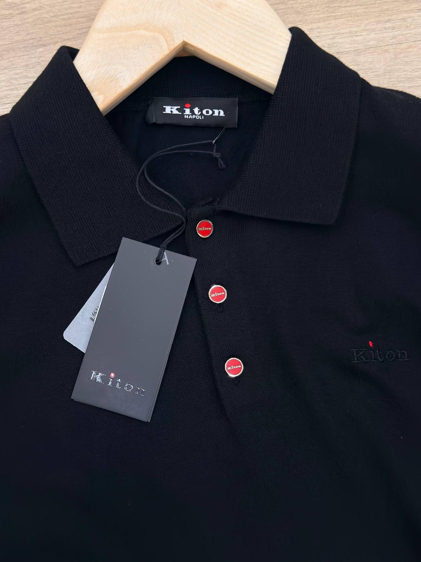 Чол лонг Kiton на подарок футболка с длинным рукавом реглан