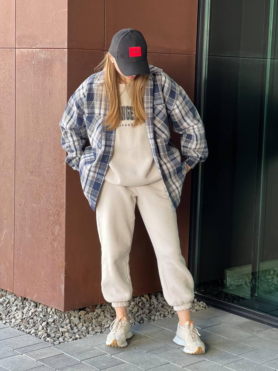 Сорочка тепла KV3006/1 (Синя)