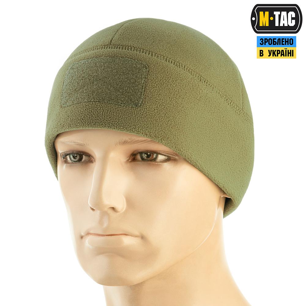 М-Тас Шапка Watch Cap Elite Фліс (320г/м2) з липучкою Tan