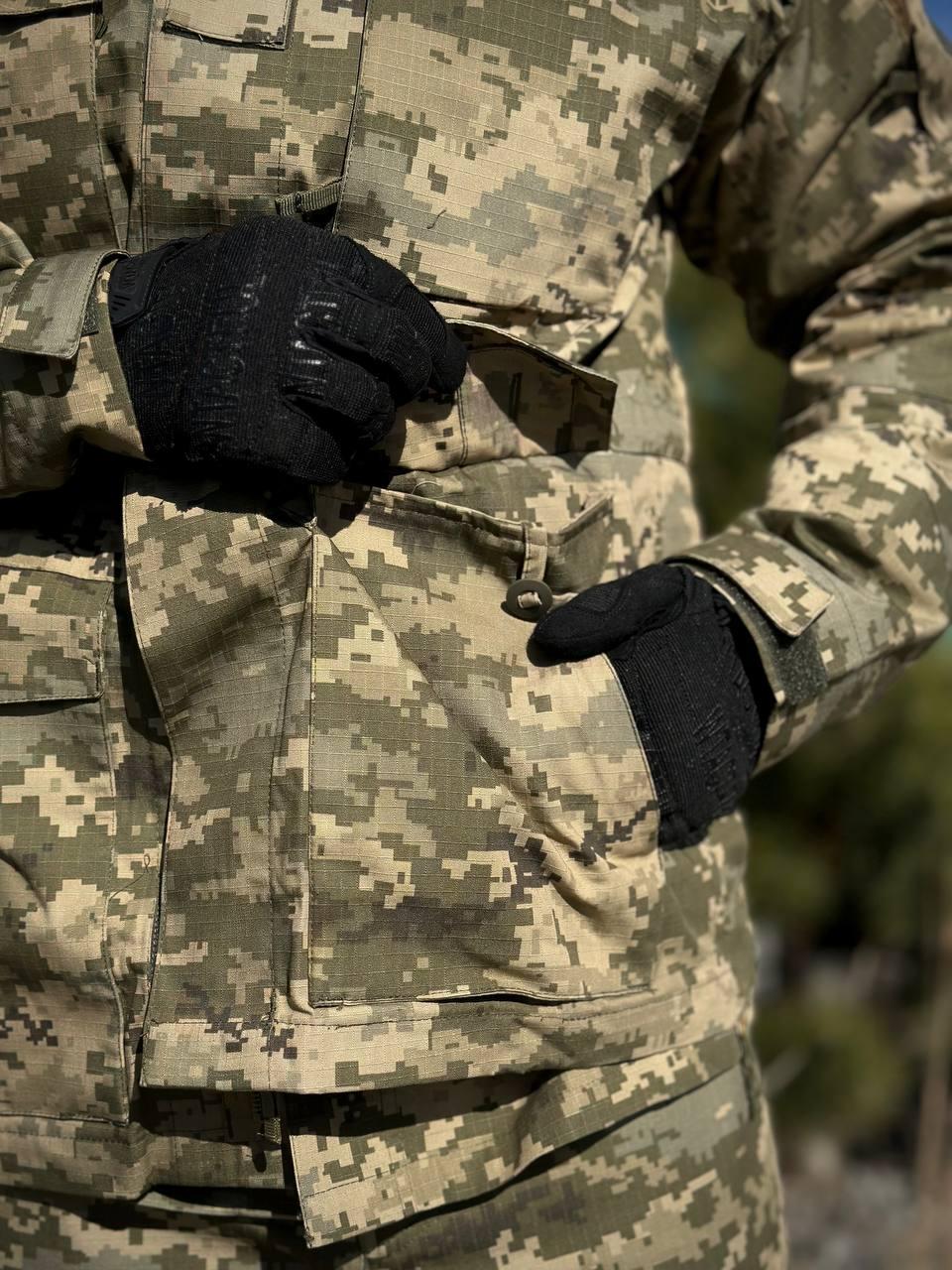 Тактично Штурмова Полегшена Куртка Парка Піксель Military mm14 - фото 5