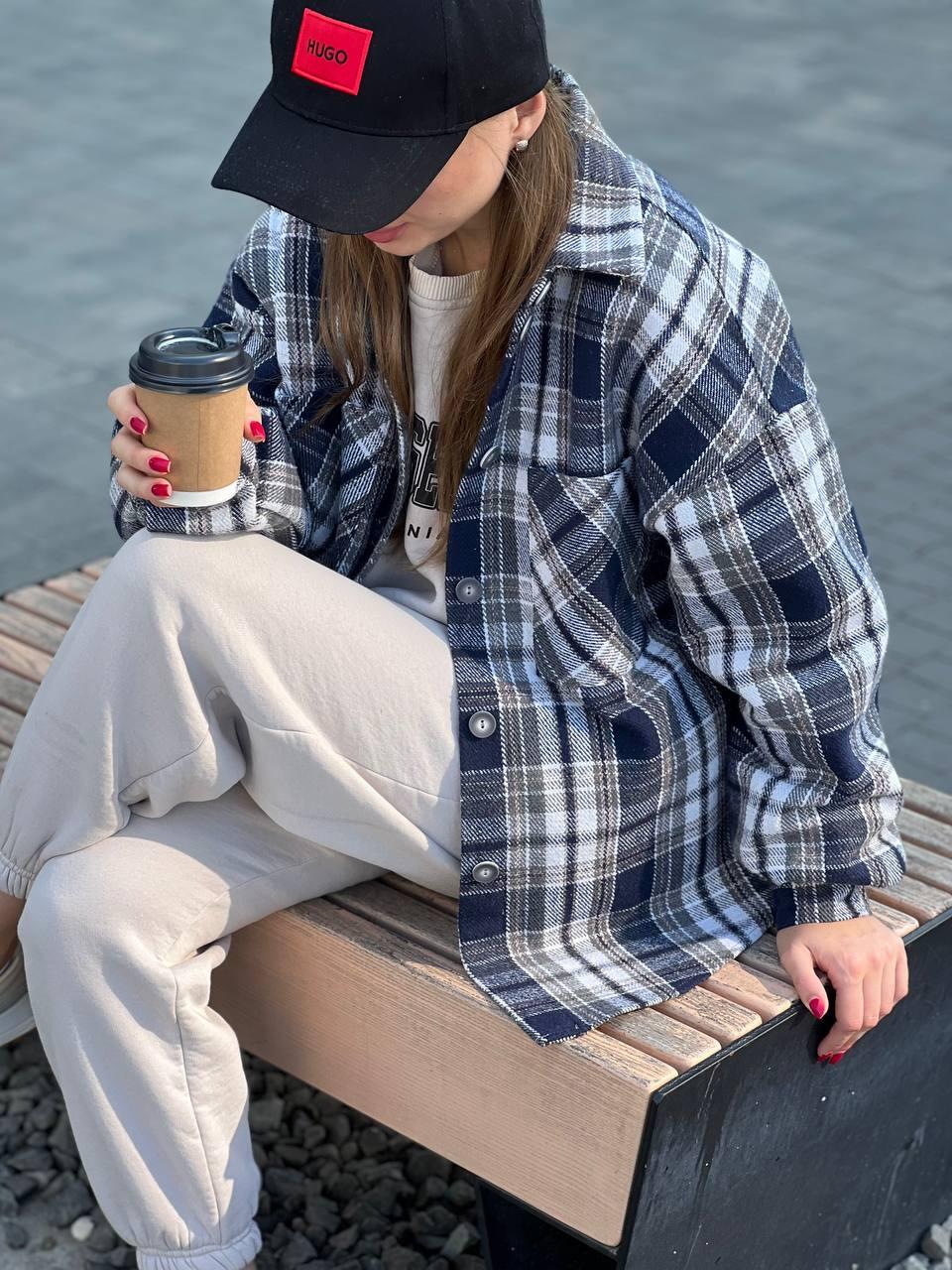 Сорочка тепла KV3006/1 (Синя)