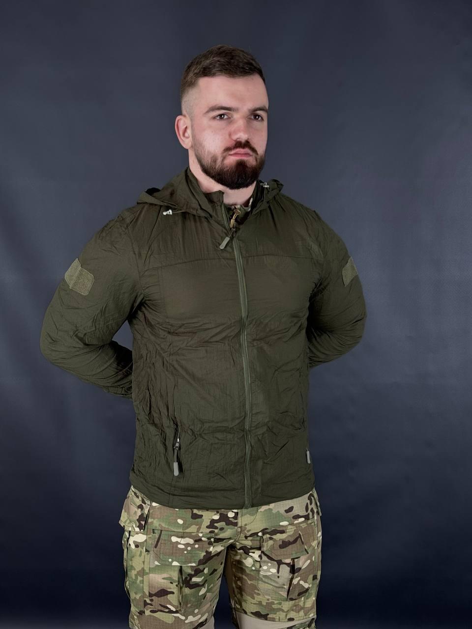 Куртка Ультралегка Tactical Skinsuits олива - фото 4