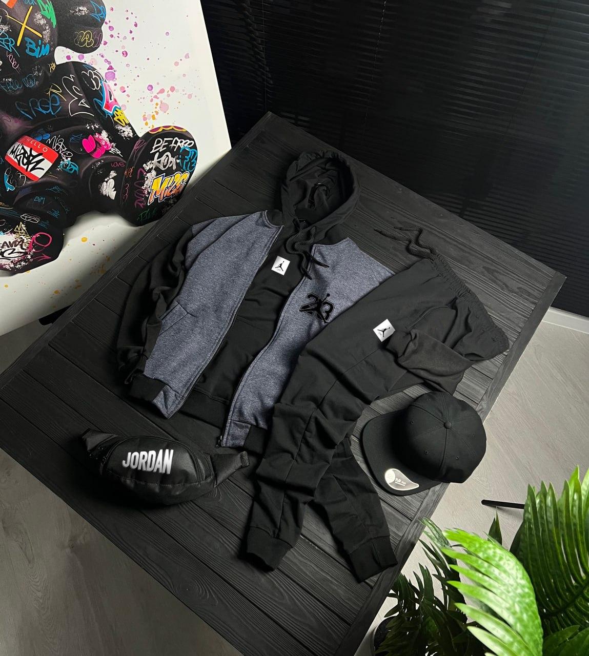 Весняний сет бомбер Nike+Jordan для города и прогулок костюм комплект одежды