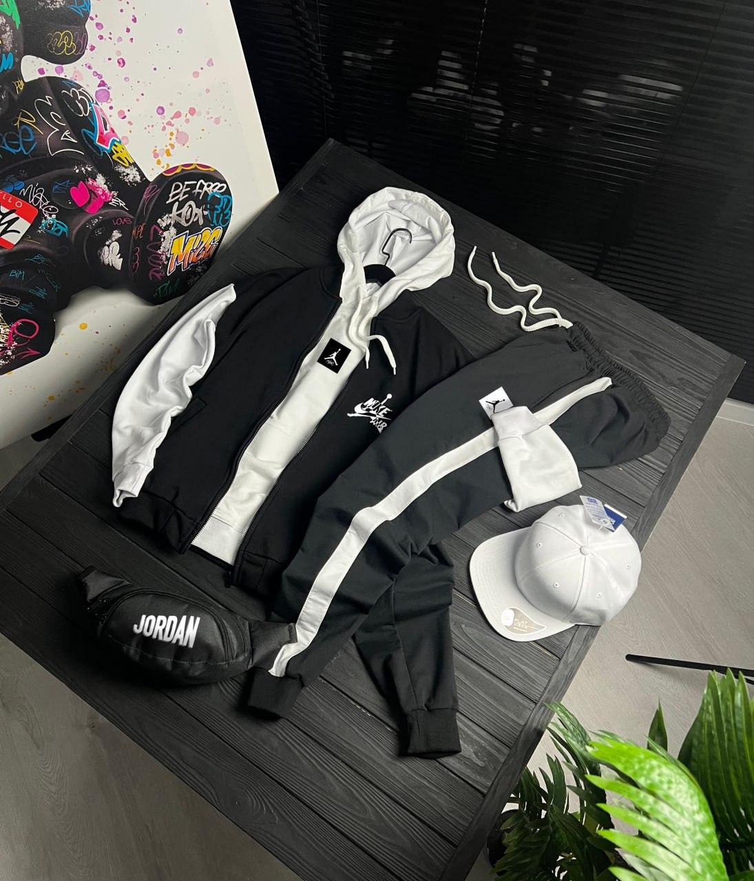 Весняний сет бомбер Nike+Jordan для ежедневных образов костюм комплект одежды