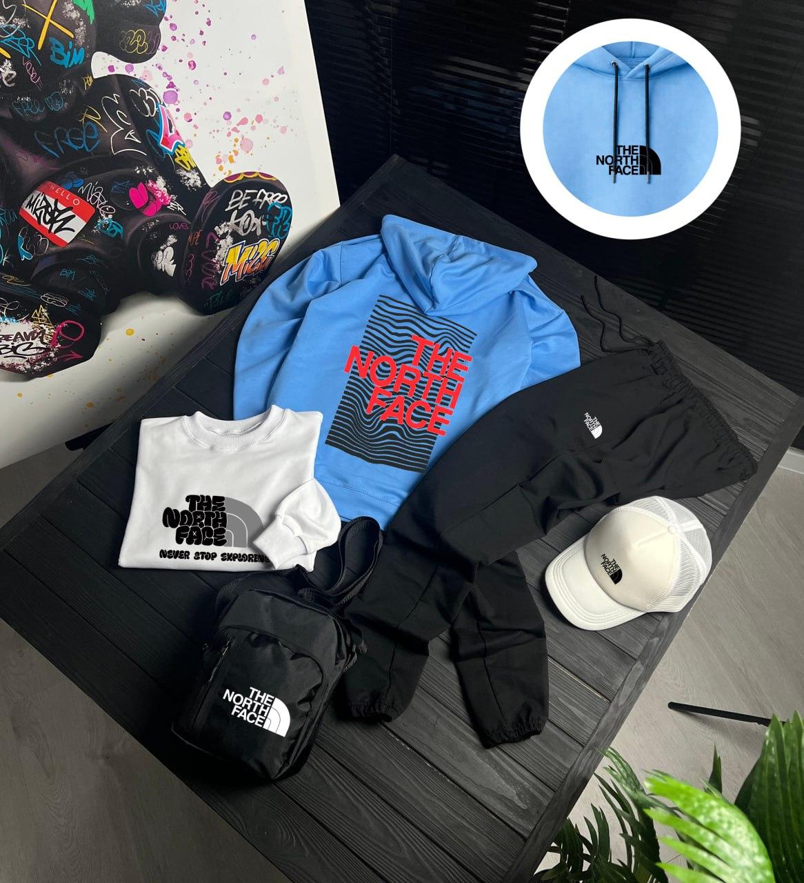 Весняний сет The North Face для поездок за город костюм комплект одежды