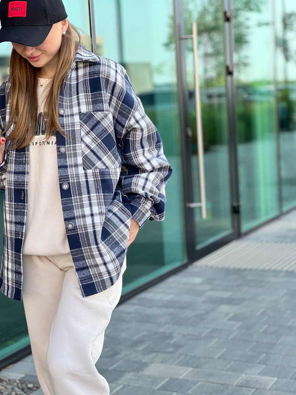 Сорочка тепла KV3006/1 (Синя)