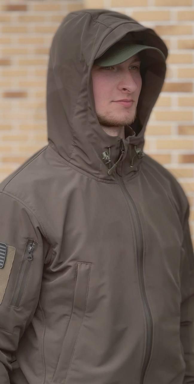 куртка Софтшел олива літо MILITARY - фото 2