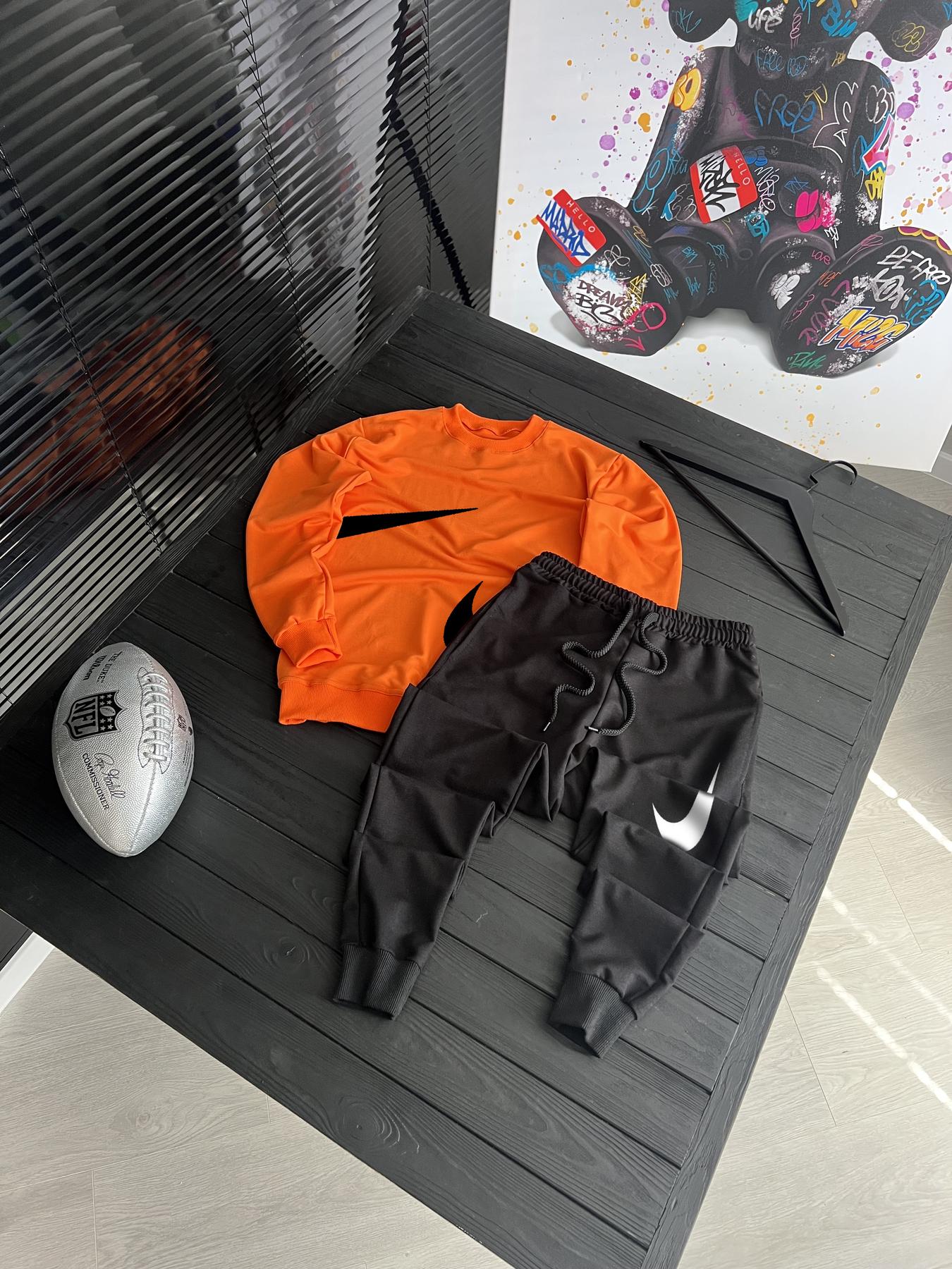 Комплекти свитшот Nike двунитка на весну и осень костюм