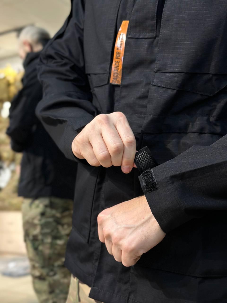 Тактична Військова куртка Чорний Tactical Series 5.0 Black - фото 6