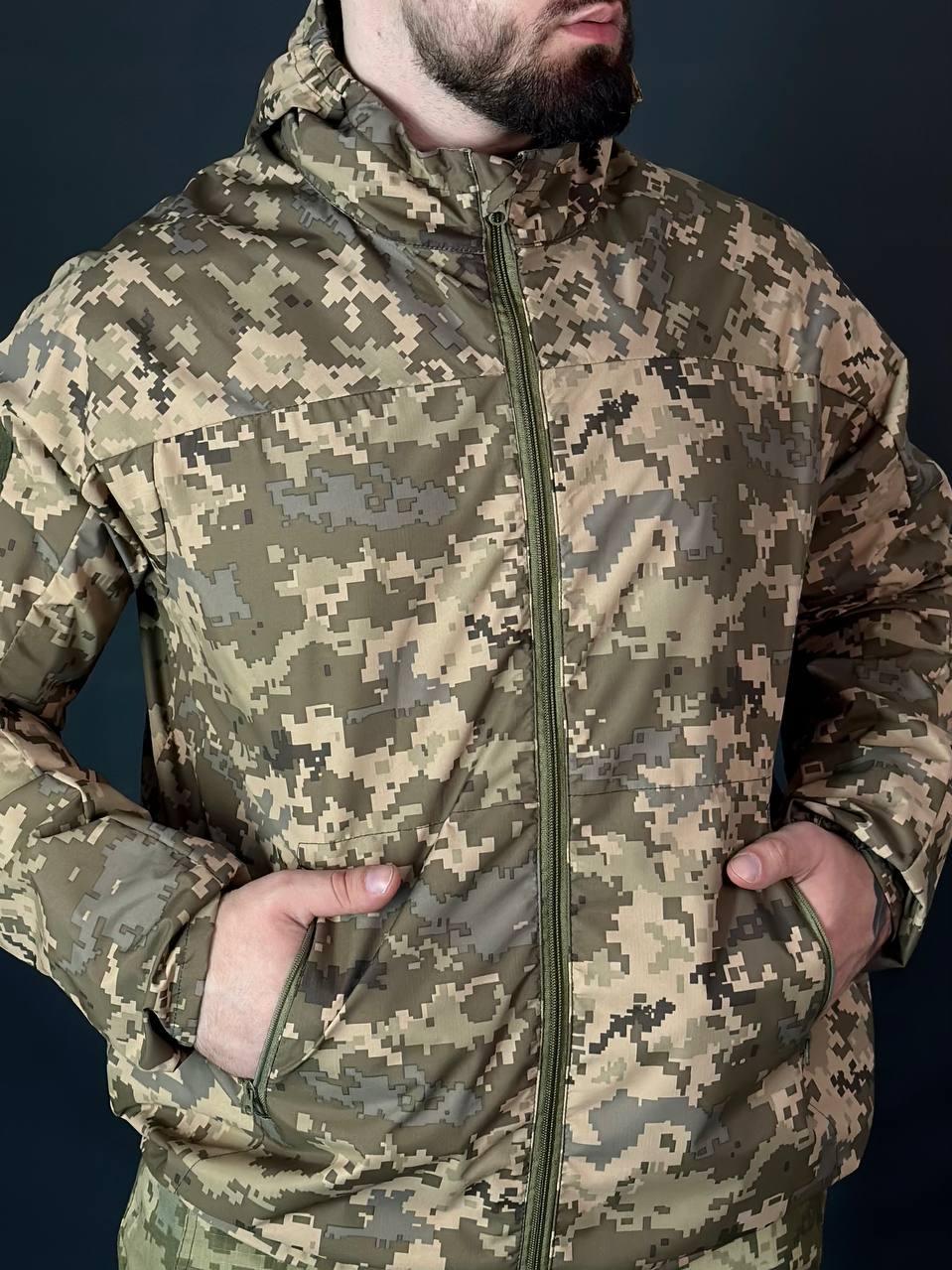 Тактична Куртка Піксель Мембарна Сітка 3D мм14 - фото 6