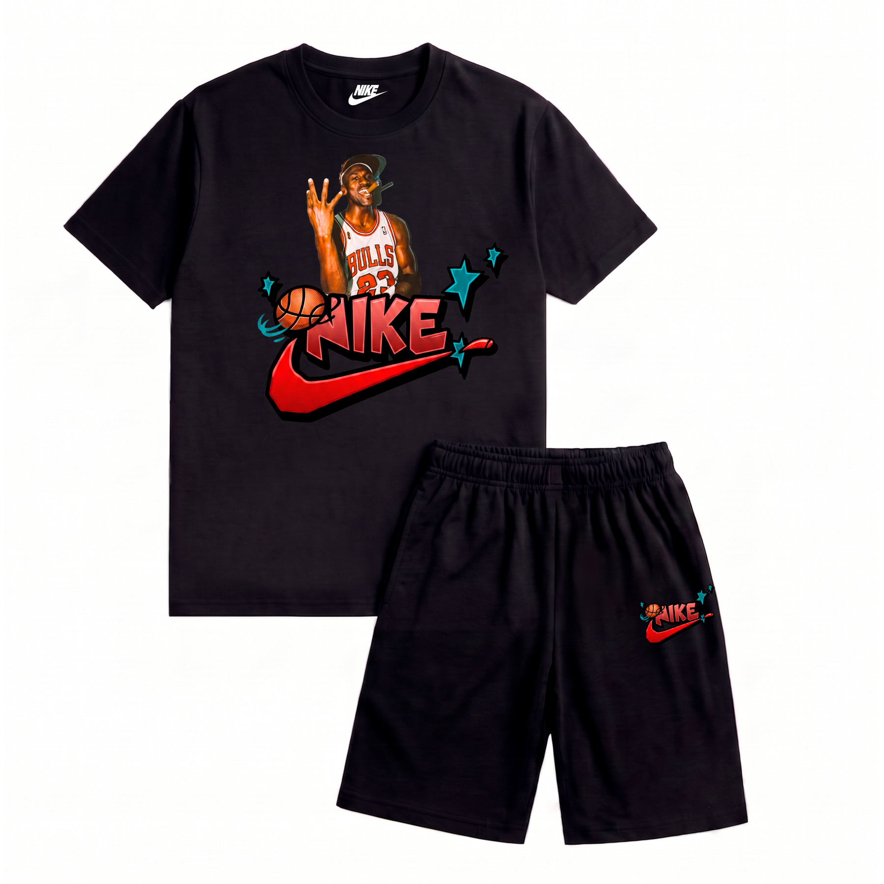 Комплект шорти+футболка Nike