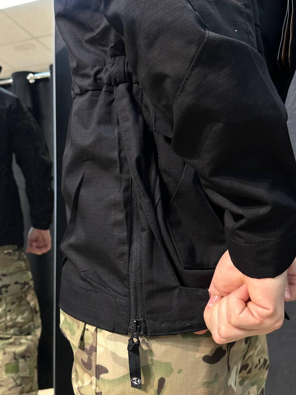 Тактична Військова куртка Чорний Tactical Series 5.0 Black - фото 13