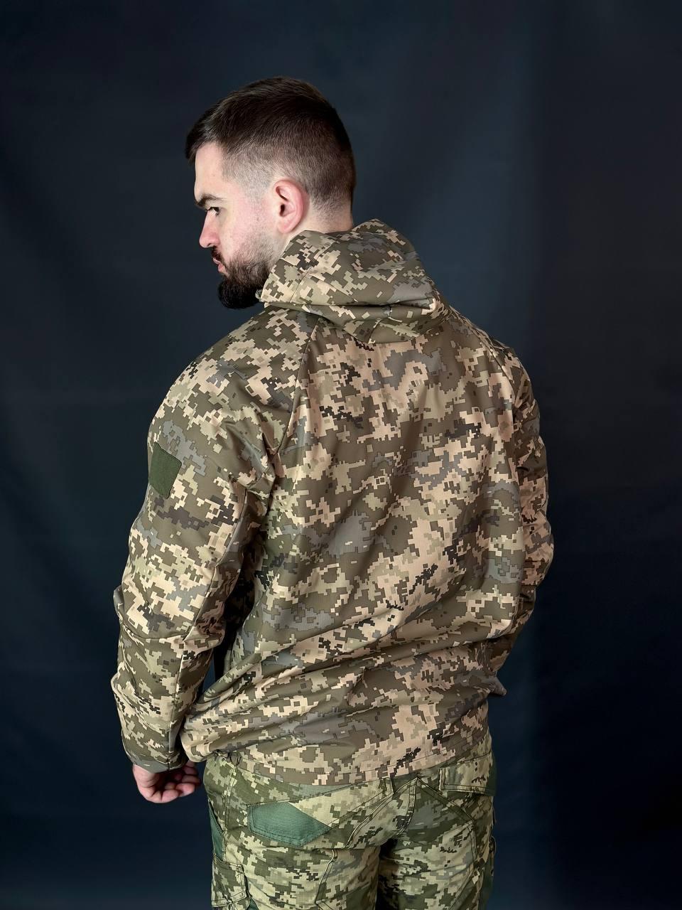 Тактична Куртка Піксель Мембарна Сітка 3D мм14 - фото 3