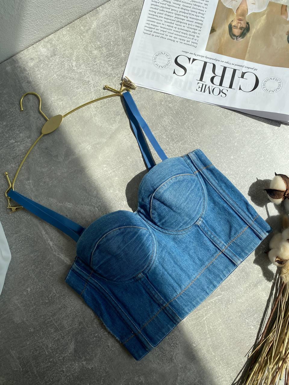 Топ DO2442 (Джинс)