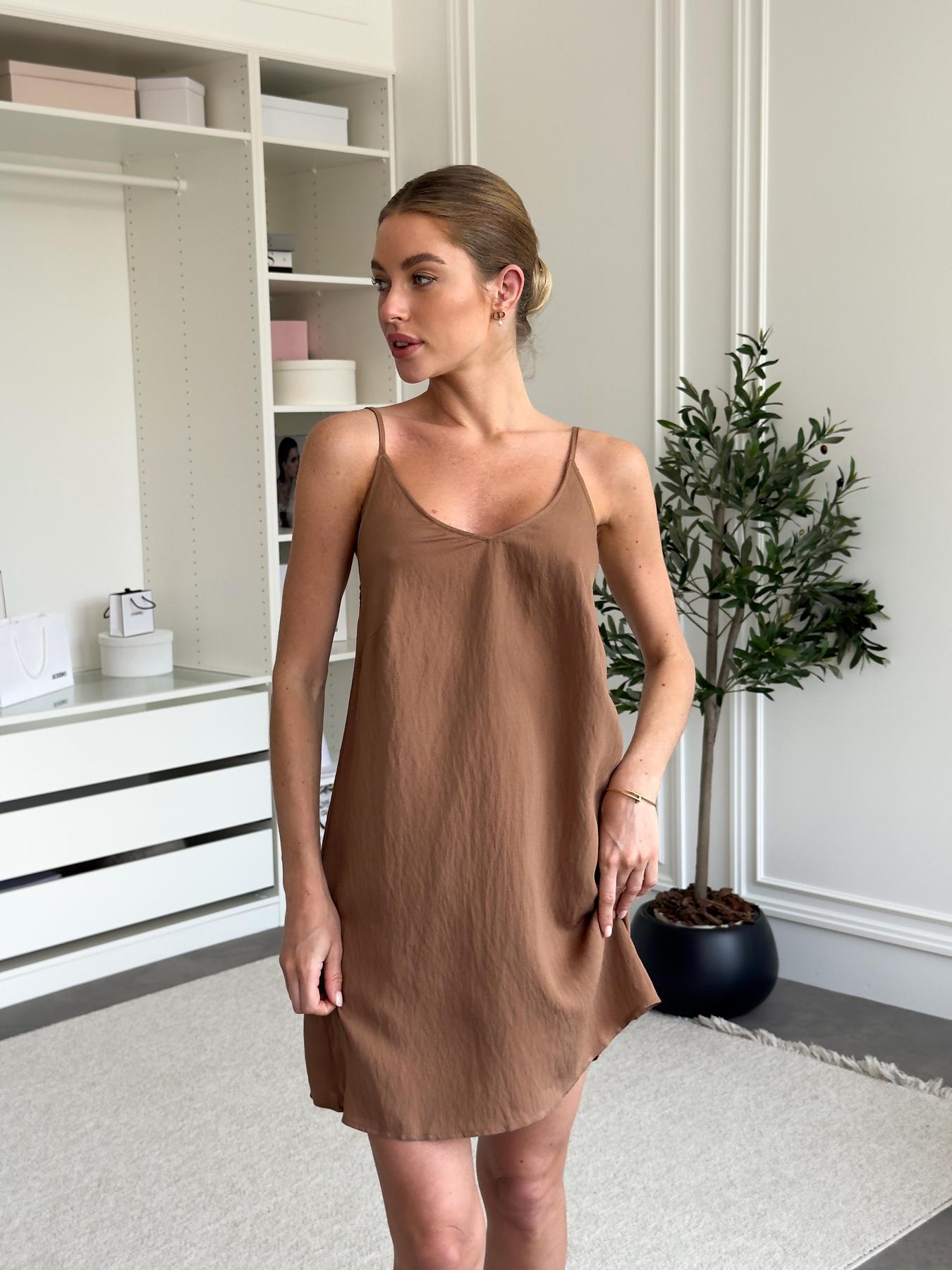 Жіноча сорочка Boho Chic, мокко - фото 3
