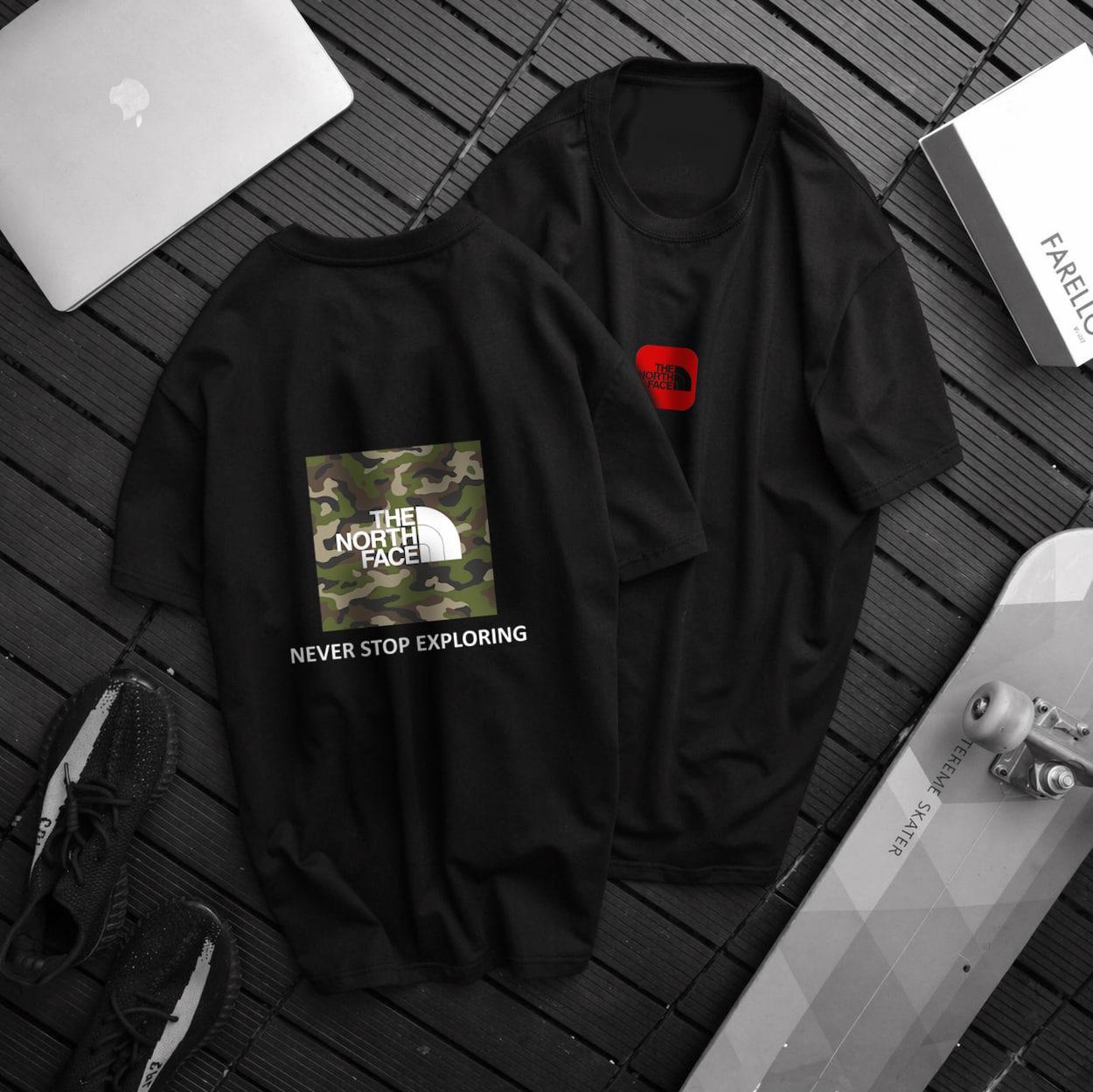 Футболки The North Face для встреч с друзьями тенниска