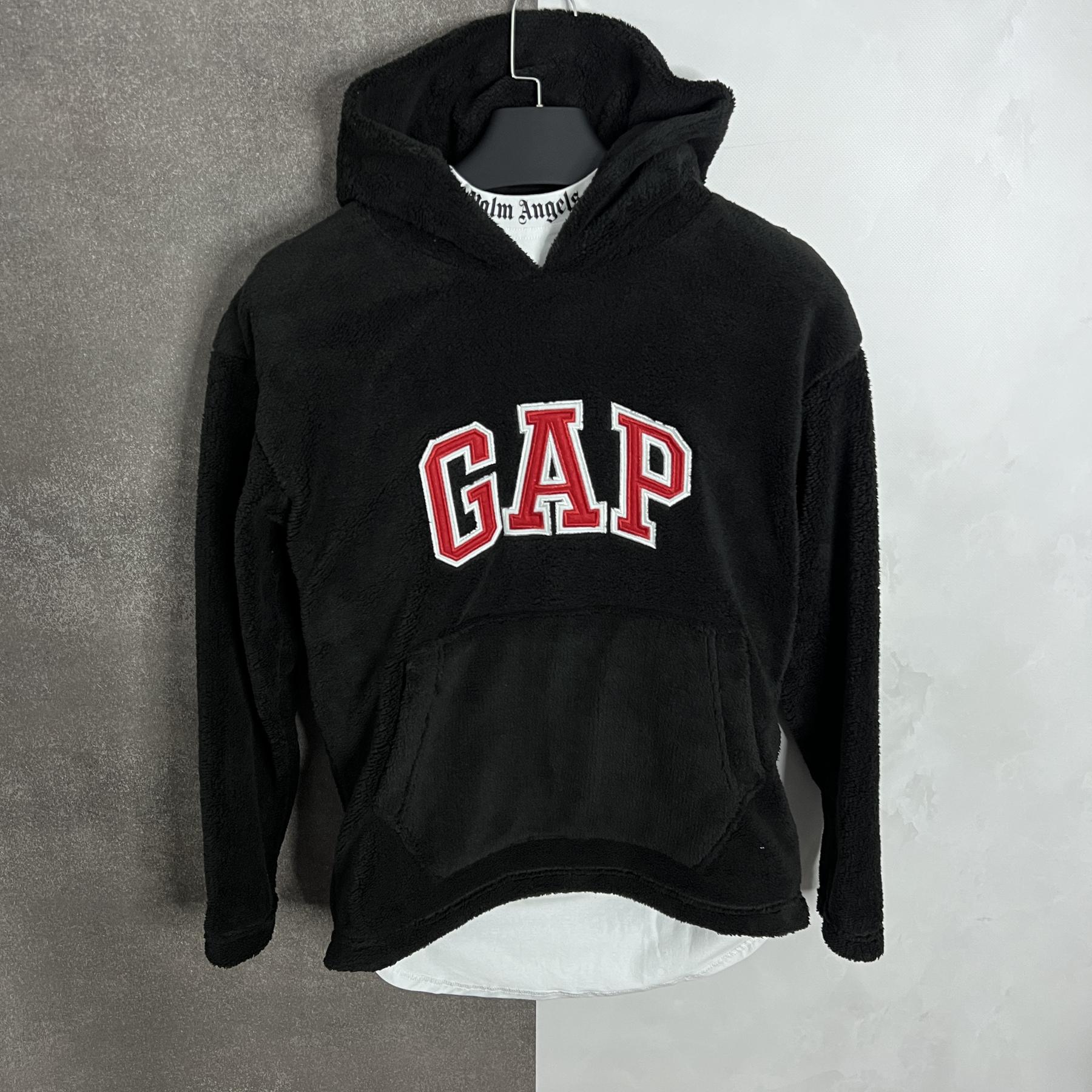 Купить Худые Gap Мужское Черная Оверсайз Кофта Мужская Black Advert ...