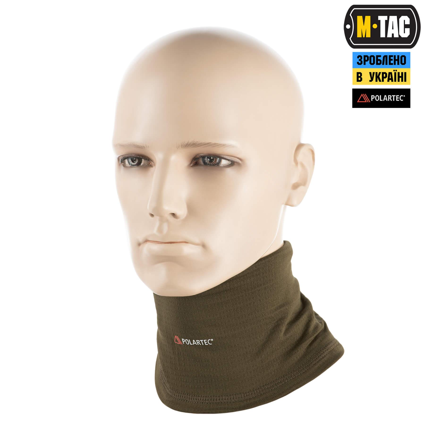 М-Тас Шарф-Труба Polartec Power Grid Dark Olive