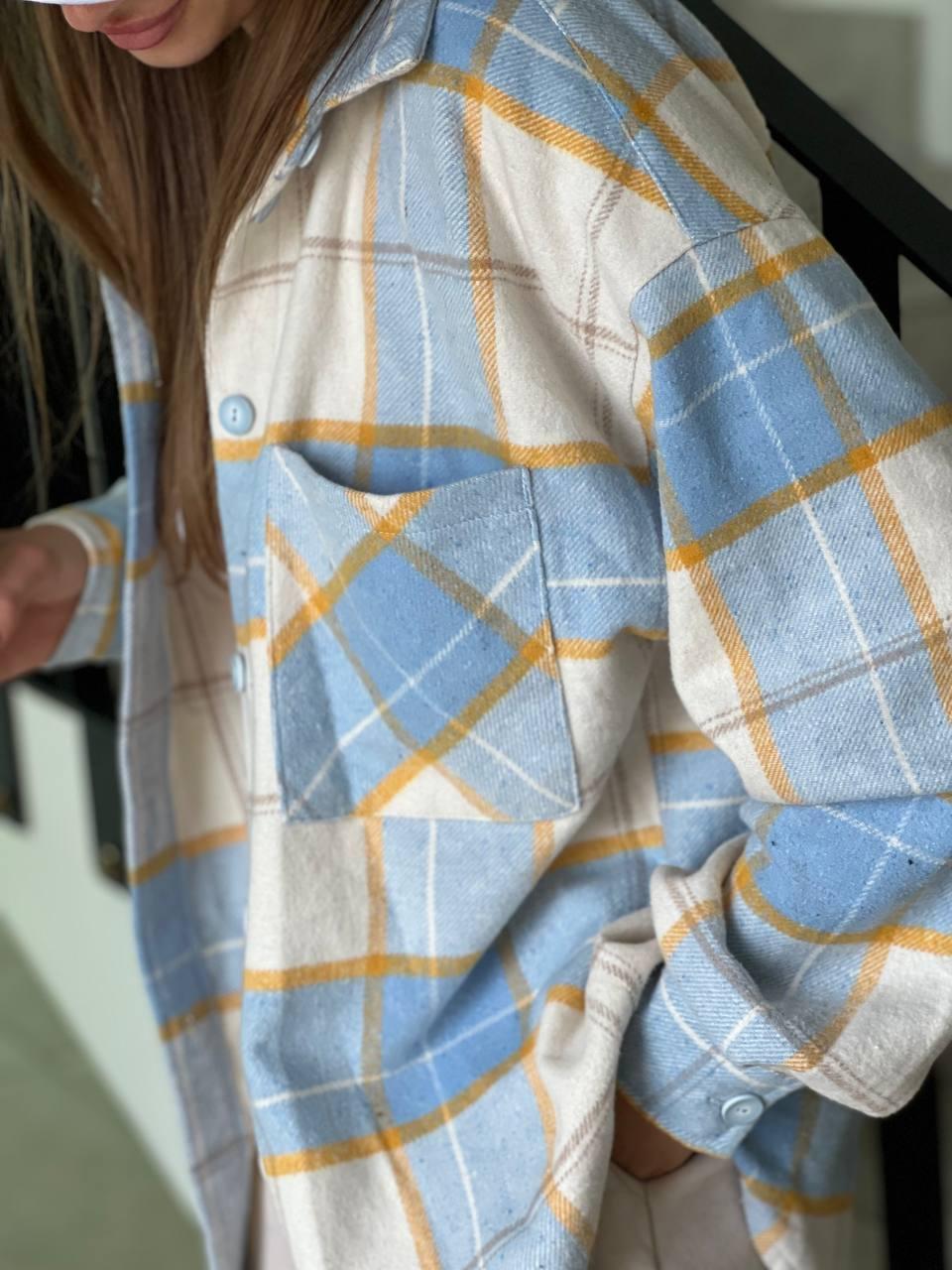 Сорочка тепла KV3006/5 (Блакитна)