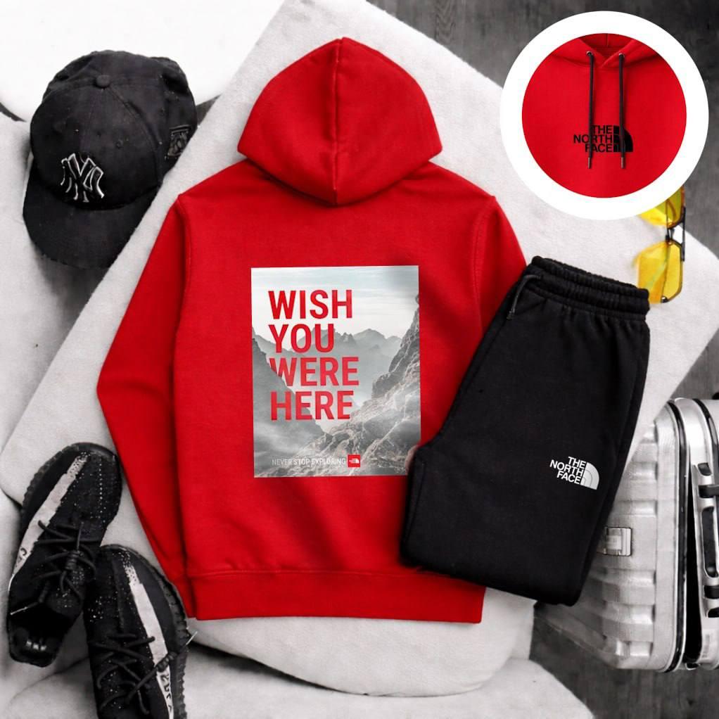 Комплекти овер The North Face на весну и осень костюм