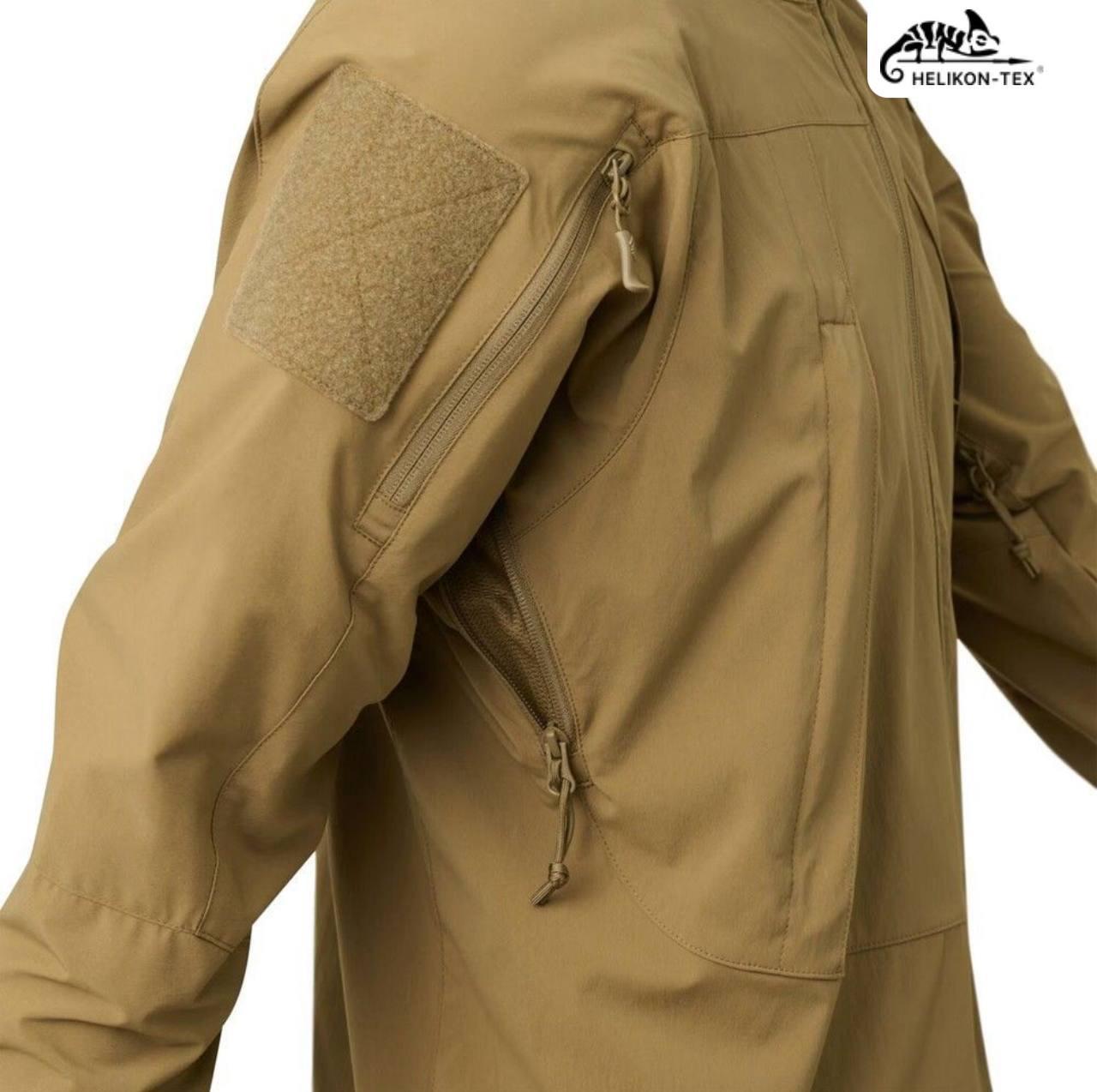 Куртка Helikon Trooper StormStretch Softshell MK2 Coyote - фото 4